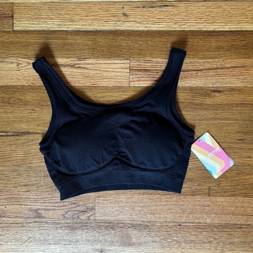 NWT Yummie Women's Kiara Seamless Wire Free Scoop Neck Bra - Size S/M